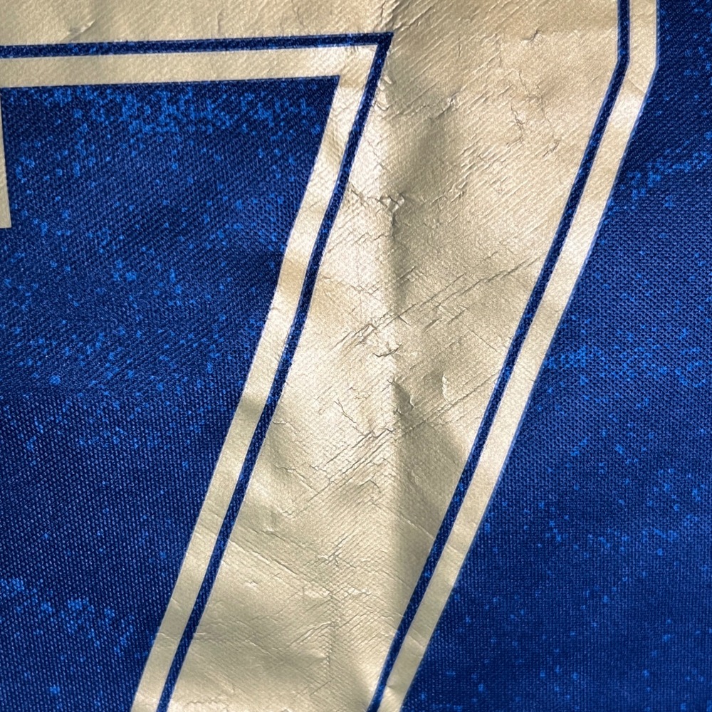 Adidas Real Madrid Hazard Away Jersey Mens M Blue Gold 2019-20 FIFA LaLiga Patch - Picture 12 of 13